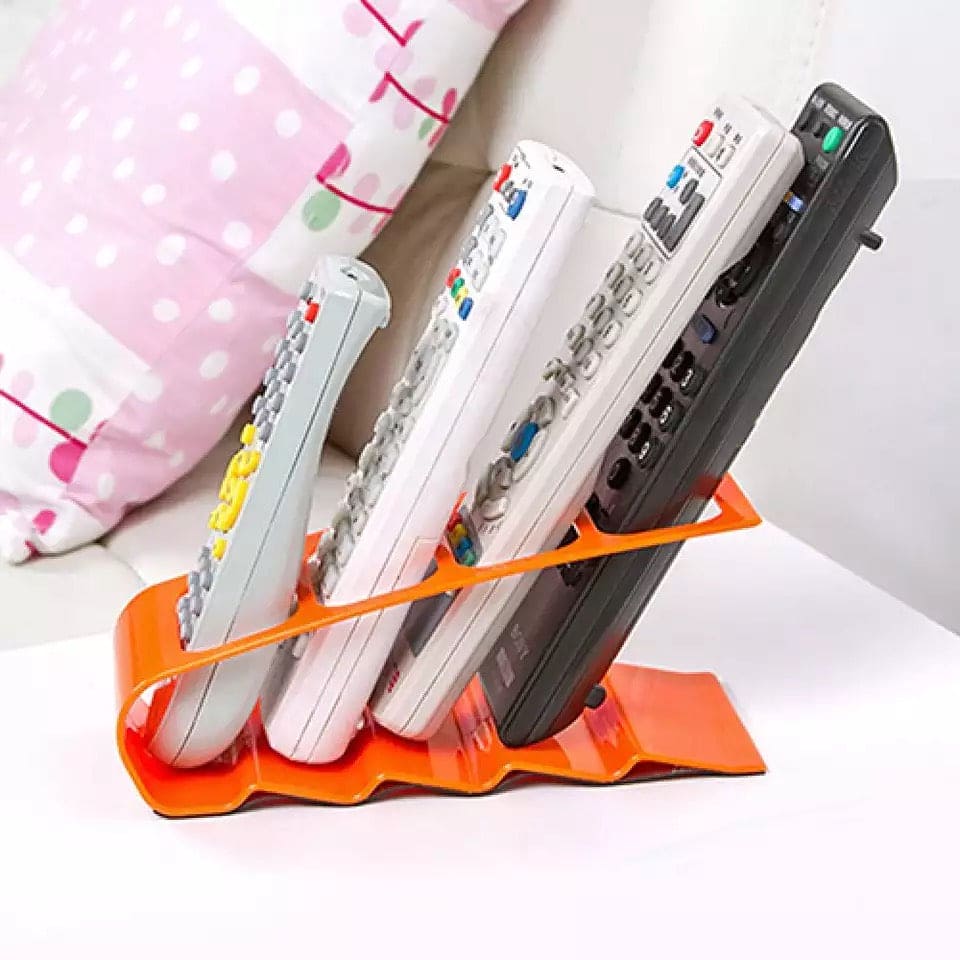 Metal Remote Control Organizer, 4 Layer Smart Metal Remote Stand, Stainless Steel Multi Layer TV Remote Control Holder Metal Remote Control Organizer, 4 Layer Smart Metal Remote Stand, Stainless Steel Multi Layer TV Remote Control Holder